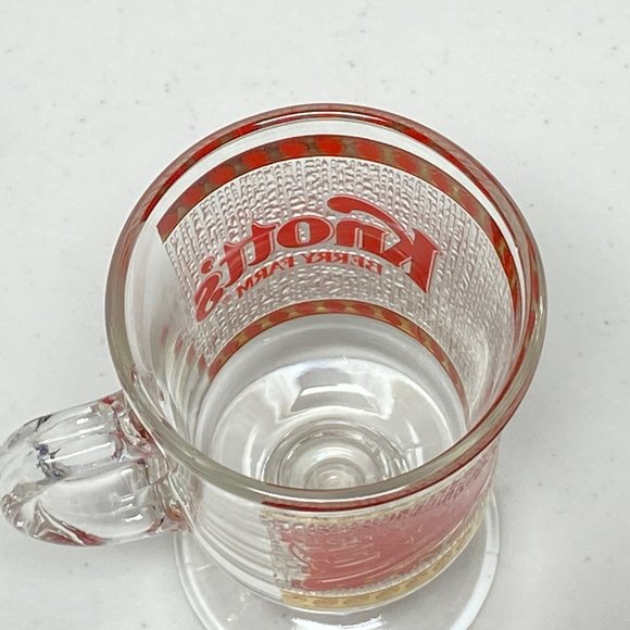 Knott's Berry Farm Small Mini Glass Mug Souvenir - Picture 5 of 6